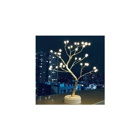Ledes Bonsai fa Elemról és USB-ről is egyaránt működik. Kiváló éjszakai dekor világításnak.