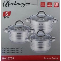 3 darabos Bachmayer edénykészlet BM-15759
