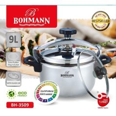 Bohmann 9 L kukta rozsdamentes acél BH-3509